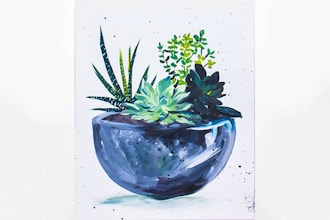 Paint Nite: Simple Succulents
